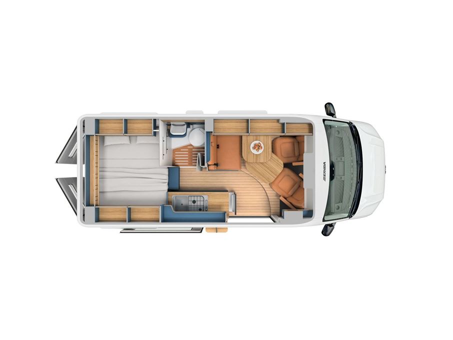Eriba Car 600 Indium Grey Pop-up